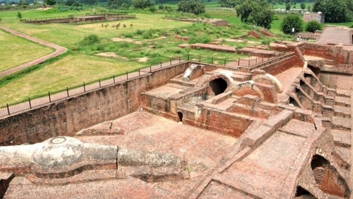 The excavation site of King Harshavardhana | By special arrangement