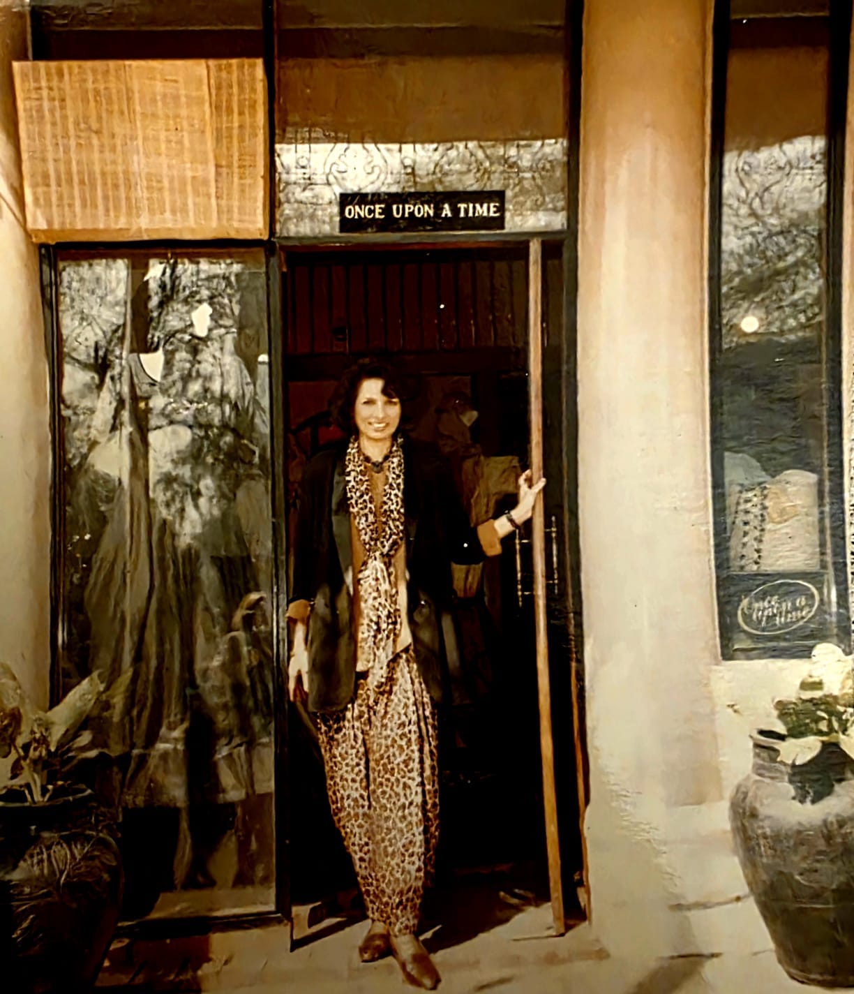 Ramani outside her store, Once Upon a Time in Mehrauli | Courtesy of Bina Ramani