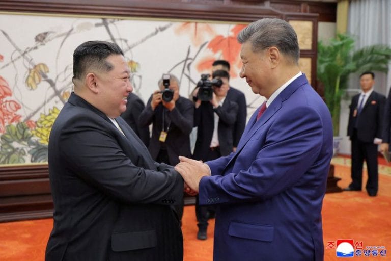 China’s Xi vows unwavering support for North Korea’s Kim in rare Pyongyang visit