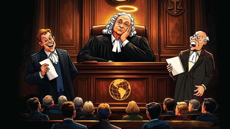 Not all judges are intoxicated by power. Some make do with drugs & alcohol