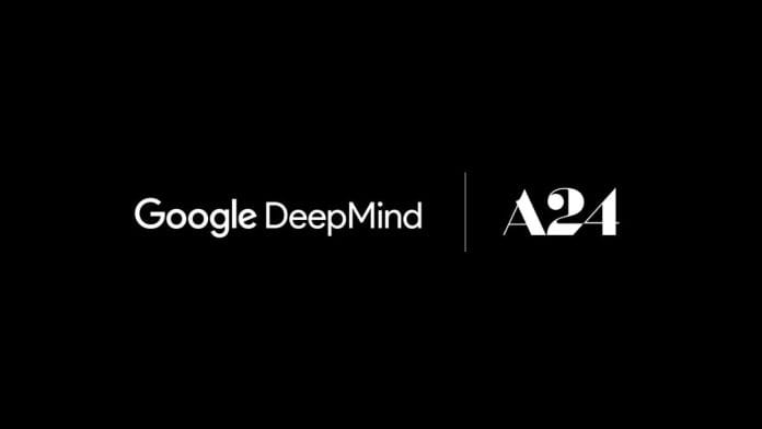 Google DeepMind said the partnership will pair world-leading research with A24 to help artists develop new workflows and techniques. Image: Google DeepMind/LinkedIn
