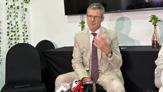 EU envoy Herve Delphin interacts with the media in New Delhi | Keshav Padmanabhan | ThePrint