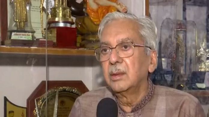 File photo Former NCERT Director JS Rajput | (X/ANI)