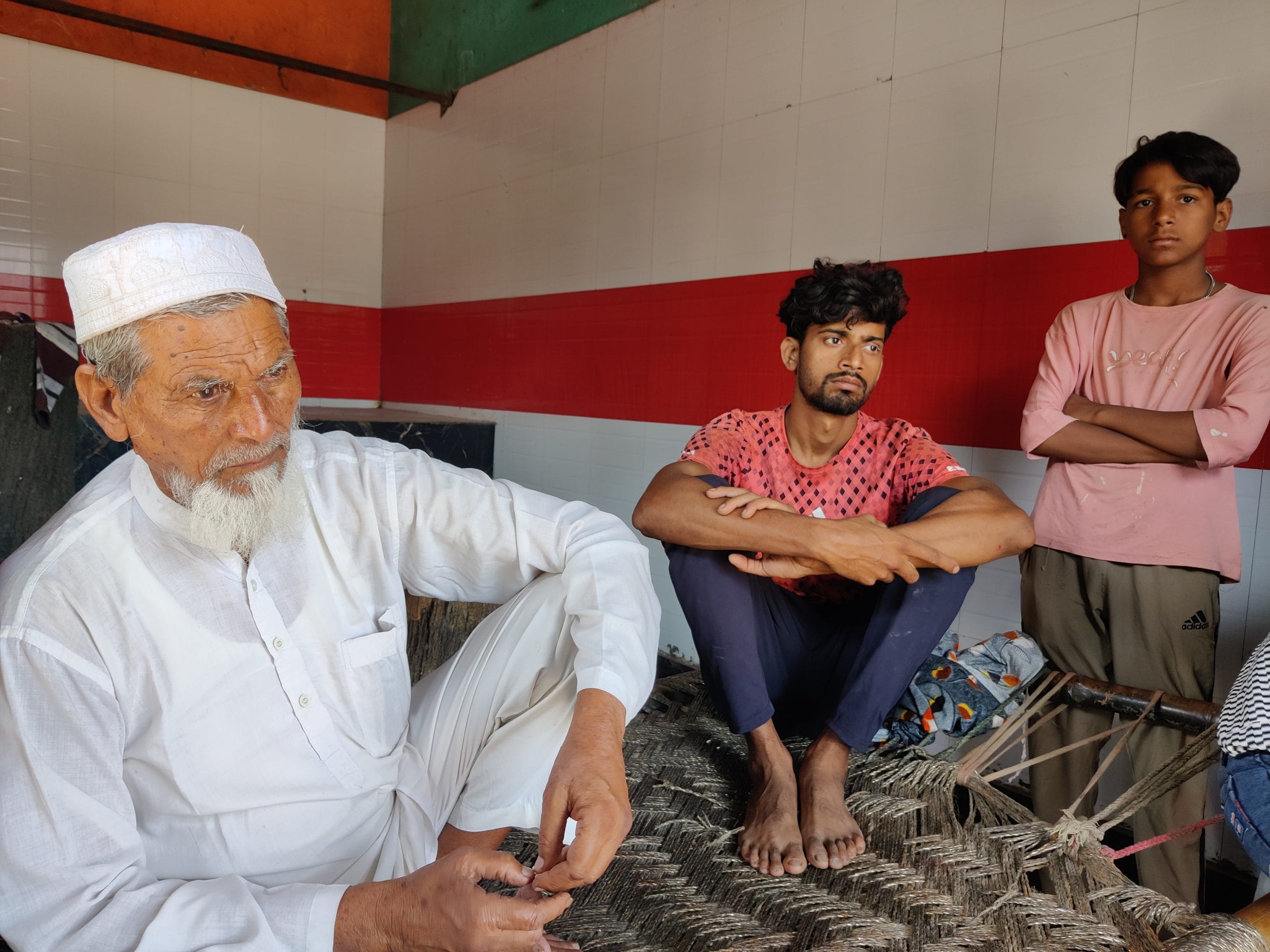 Haji Majid, 81, a resident of Faridabad who has lived his entire in 'Masjid Chowk' | Photo: Sagrika Kissu | ThePrint 