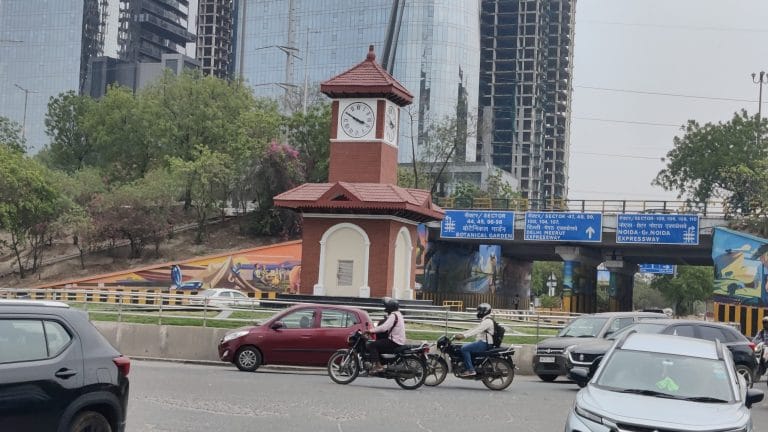Noida has a new obsession. Installing clock towers everywhere