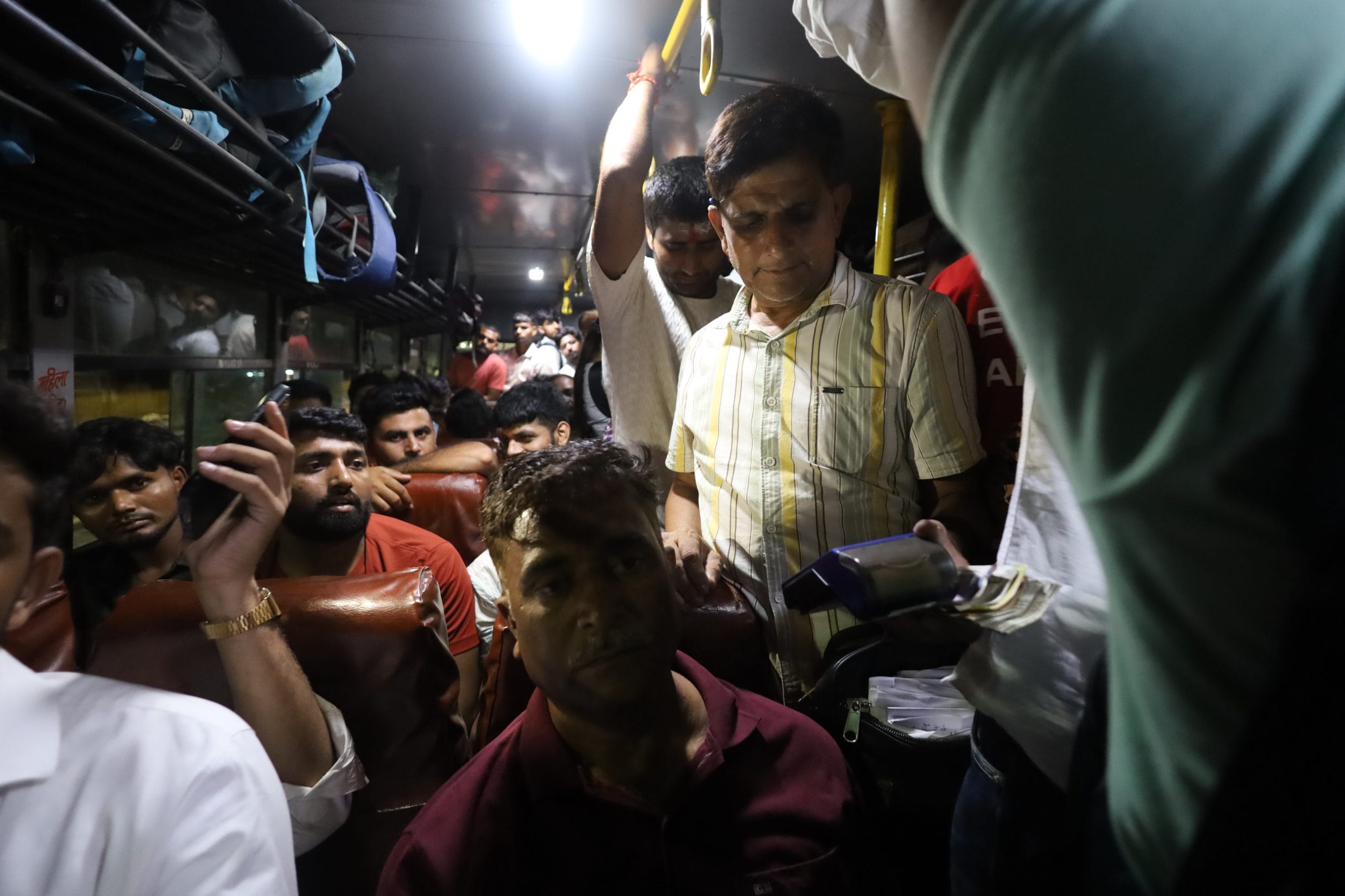 Scenes from the bus going from Meerut to Bijnor. | Manisha Mondal | ThePrint
