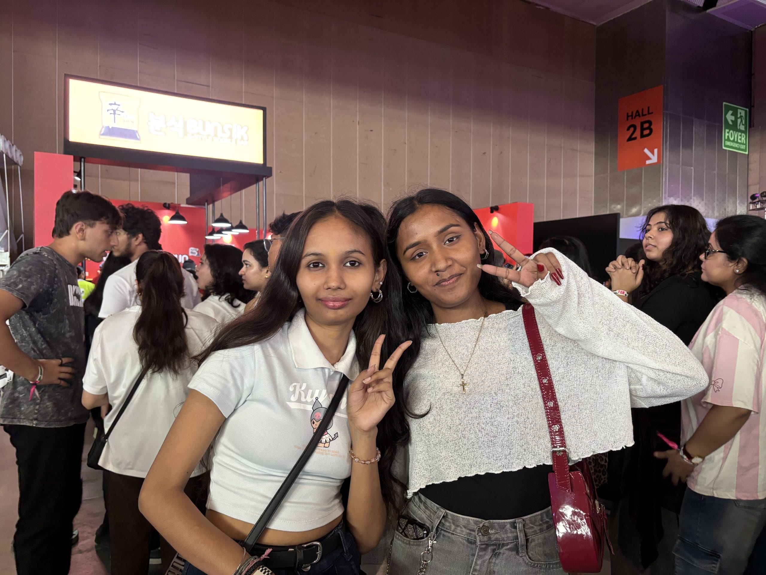What began as a solo outing turned into a friendship for Annie, 23, and Payal, 18, who bonded over their shared love for BTS | Vitasta Kaul, ThePrint