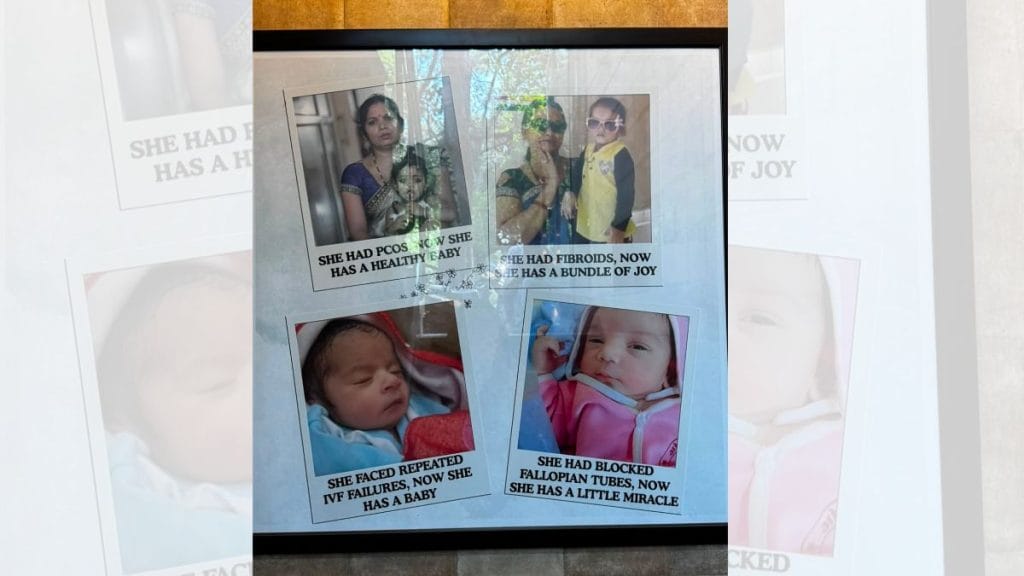 Promises of healthy children and pregnancies line the walls of IVF clinics. Sagrika Kissu | ThePrint