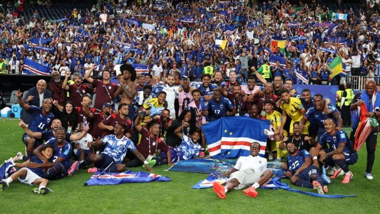 3 draws take Cabo Verde into World Cup knockouts. Smallest nation scripts football history