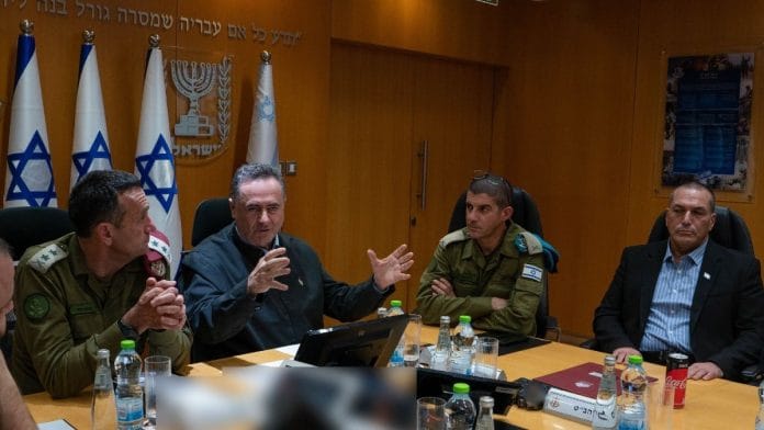 Representational | File photo of Israel’s Defence Minister Israel Katz | X@Israel_katz