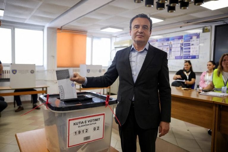Kosovo’s Kurti wins snap election but lacks majority needed to end crisis