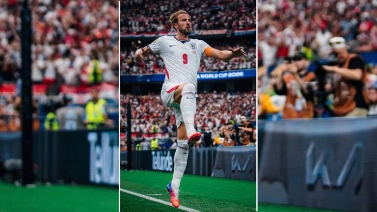 Harry Kane equals Gary Lineker’s England World Cup goals record with a brace against Croatia