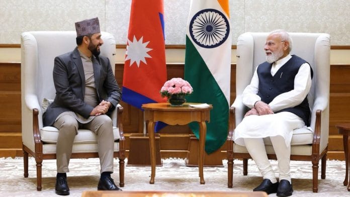 Rabi Lamichhane meeting PM Narendra Modi | X