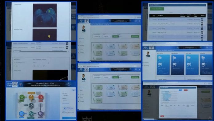 Representational | iOncology.ai dashboard | YouTube/C-DAC