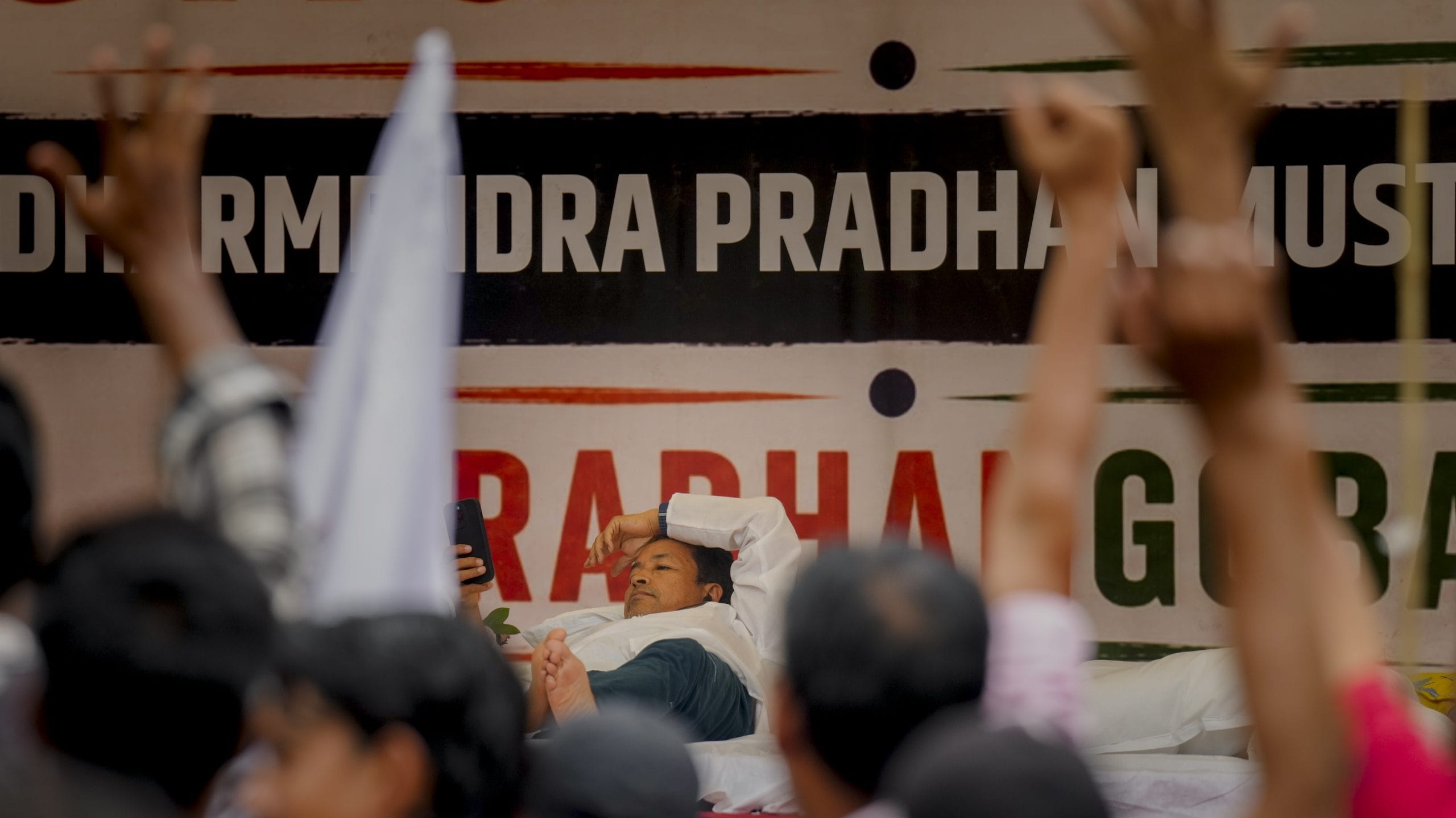 Sonam Wangchuk hunger strike Day 4 Jantar Mantar CJP protest New Delhi July 1 2026