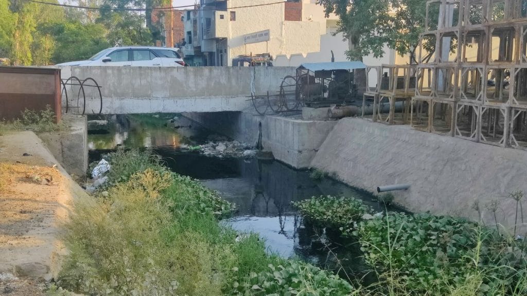Residents living near Drain No 2 in Panipat say the water was once clean, but is now heavily polluted and toxic. Vitasta Kaul | ThePrint