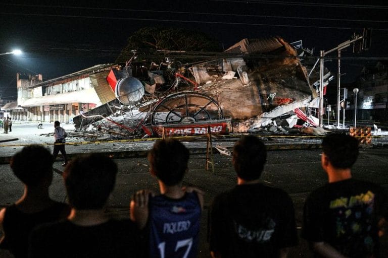 Powerful Philippine quake leaves at least 32 feared dead, survivors recount fear