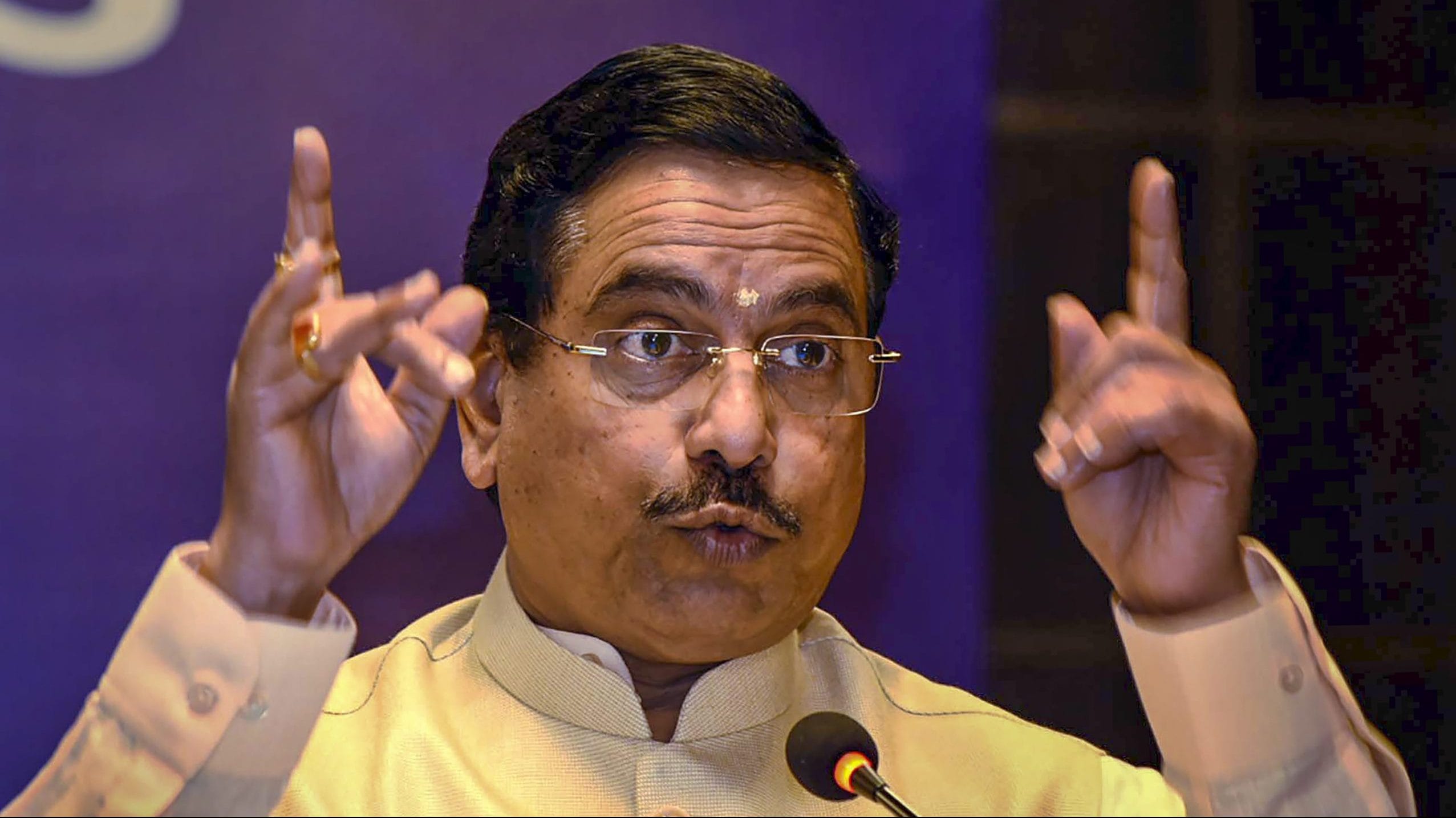 Pralhad Joshi assumes office citing humility and wide brief