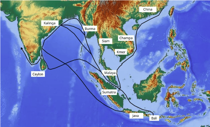 (Odisha’s maritime trade route)