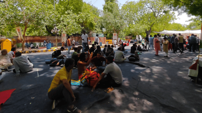 CJP sit-in continues at Jantar Mantar after 20 days