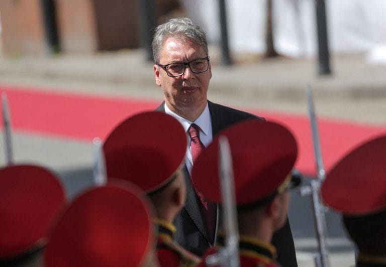 Serbia President Vucic says to resign within weeks, one year before end of mandate