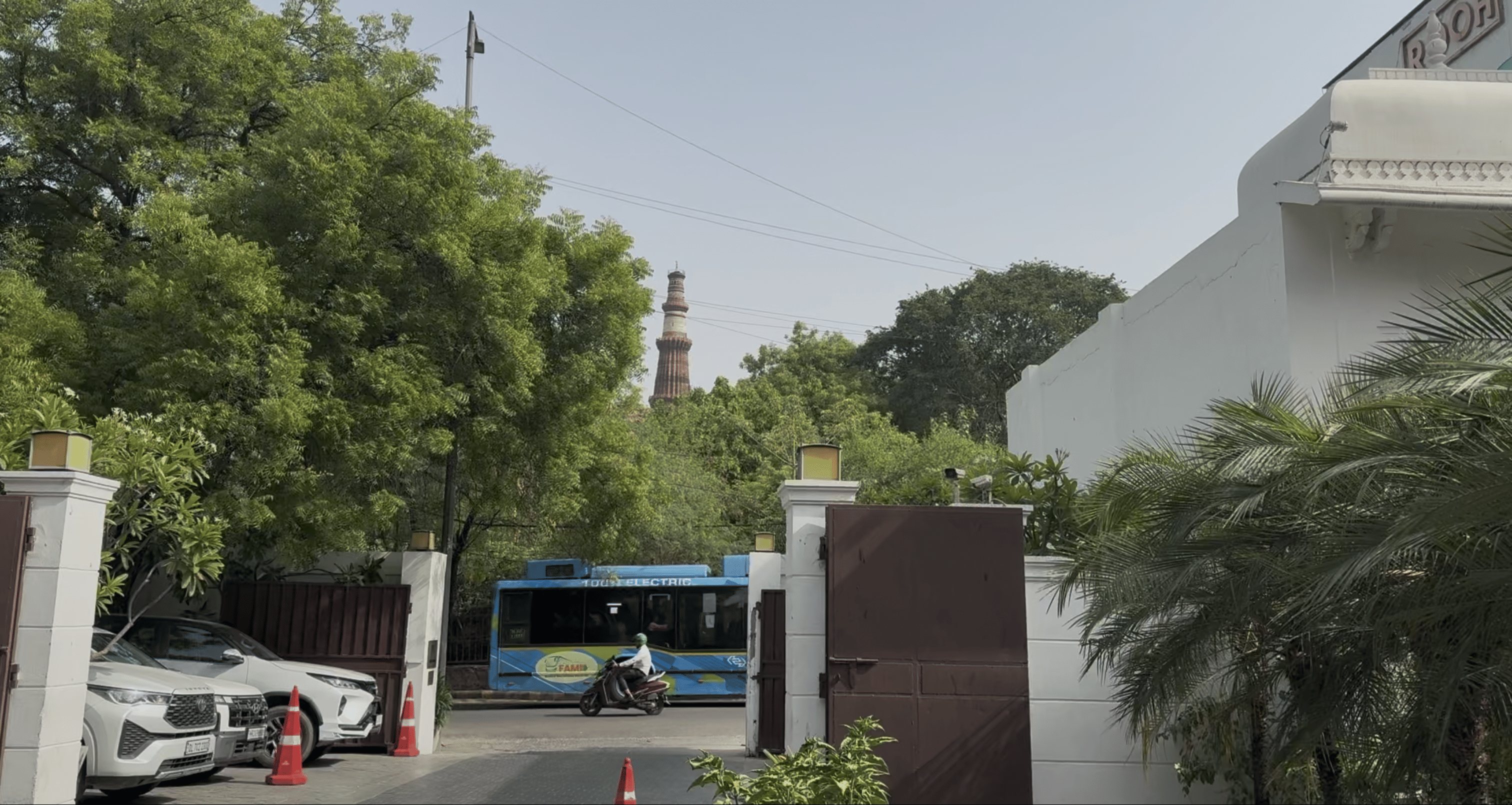 The majestic Qutab Minar dominates the Mehrauli skyline | Photo: Tarini Unnikrishnan, ThePrint
