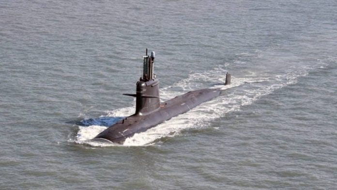 An Indian Navy submarine | ANI