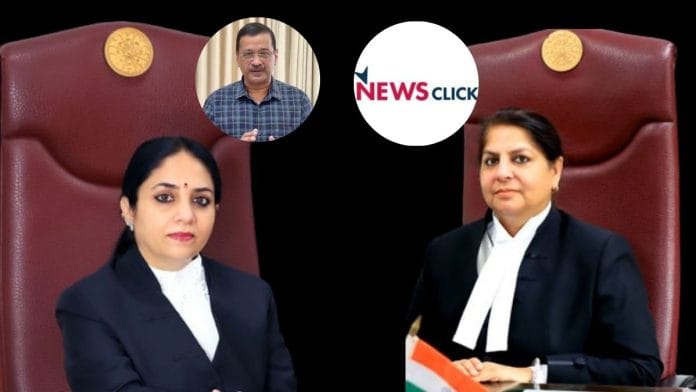 Justice Swarana Kanta and Justice Neena Bansal Krishna | Source: https://delhihighcourt.nic.in/