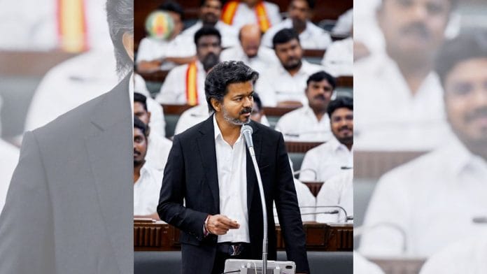 File Photo | Tamil Nadu Chief Minister Vijay | ANI