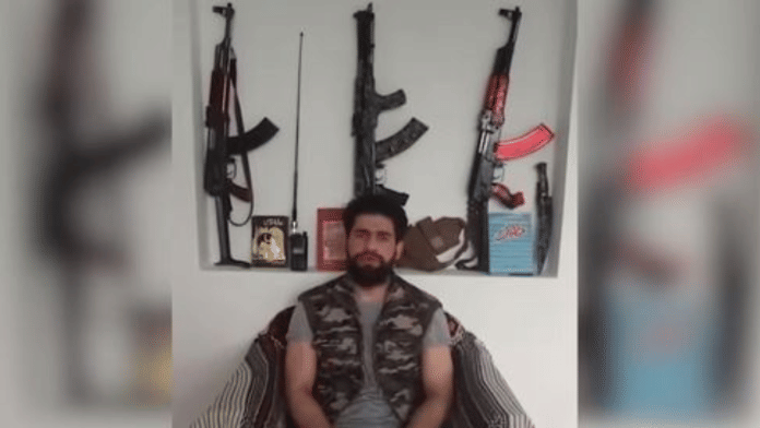 File photo of Zakir Musa, the chief of the al-Qaeda-affiliated Ansar Ghazwat-ul-Hind, who was killed in an encounter in 2019 | Credit: Vivekananda International Foundation