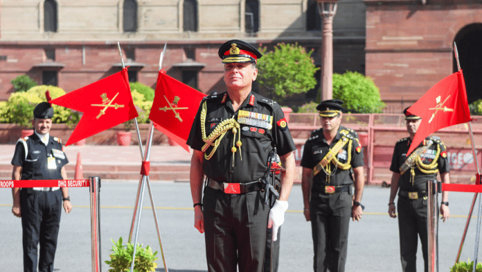 Dhiraj Seth, Armoured, Army