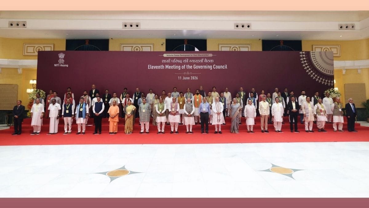 ‘India moving forward on growth trajectory amid global uncertainty’—Modi at NITI Aayog meet