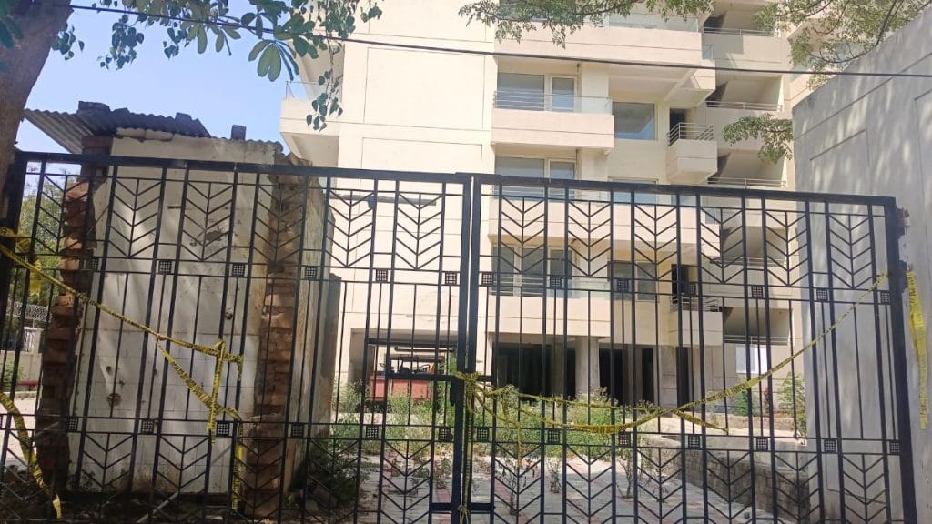 The Maharishi Dayanand Housing Project in B4 Vasant Kunj now lies empty. Almina Khatoon | ThePrint