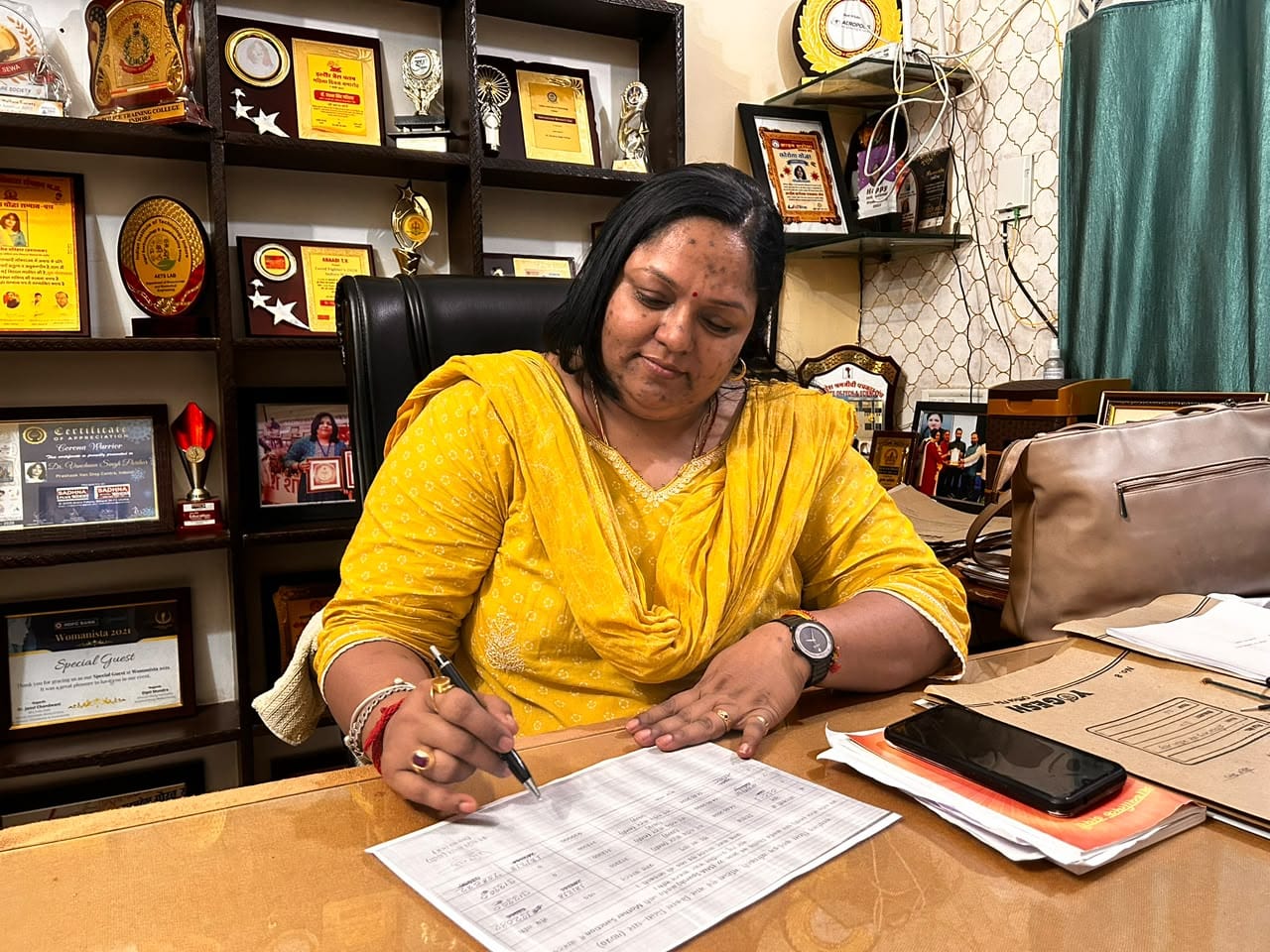 वंचना सिंह परिहार, महिला सशक्तिकरण अधिकारी, महिला एवं बाल विकास मंत्रालय, इंदौर | फोटो: मनीषा मोंडल/दिप्रिंट