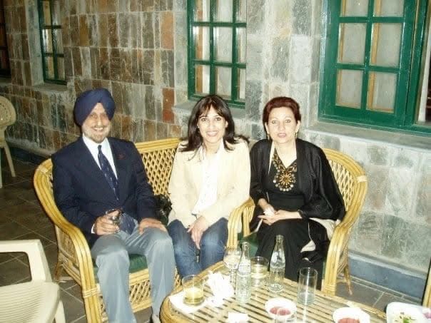 File photo of Anissia Batra with her parents | By special arrangement