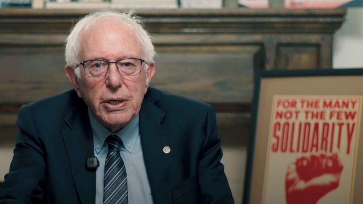 Bernie Sanders wants US public to own 50% of AI stock. Some call it a Socialist grab