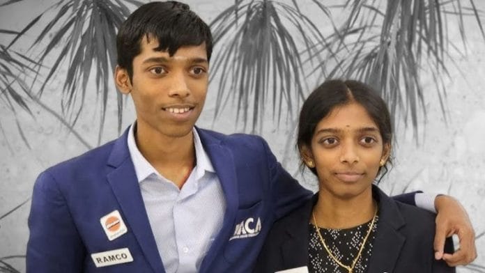 Grandmasters and siblings, Pragg and Vaishali | YouTube