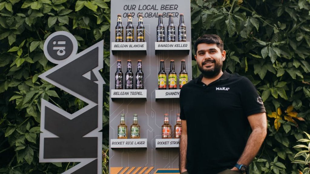 Aditya Ishan runs the beer brand Maka di, along with his brother, Anish Varshnei. Triya Gulati | ThePrint