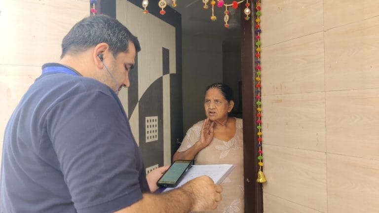 A day in the life of a Delhi census worker. Houselisting survey with thick skin & patience