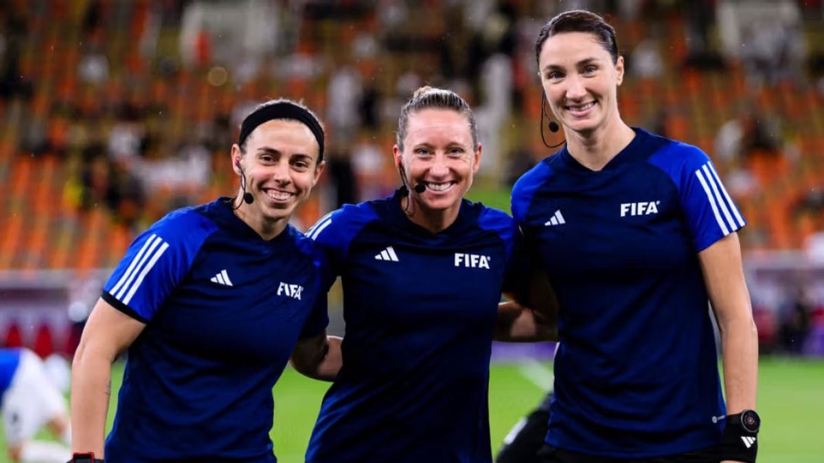 All-female refereeing trio makes FIFA World Cup history in Czechia-South Africa clash