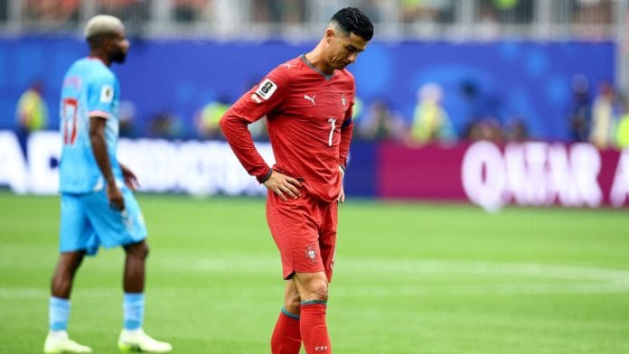 Cristiano Ronaldo failed to register a shot on target against DR Congo | Phil Noble | Reuters