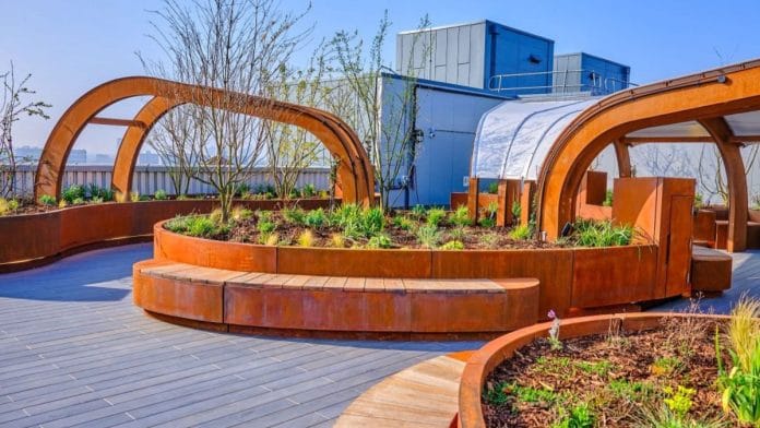 Landscape architect Nigel Dunnett and garden designer Sarah Price collaborated on the garden | King's College Hospital website