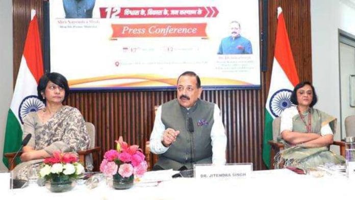 Union Minister of State for Personnel Jitendra Singh | Photo: By special arrangement