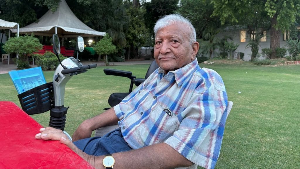 Abhay Varma has been a member of the Delhi Gymkhana Club for more than five decades | Sakshi Mehra, ThePrint