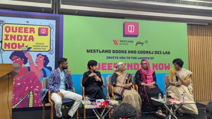 Panelists at the launch of the anthology Queer India Now. | By special arrangement