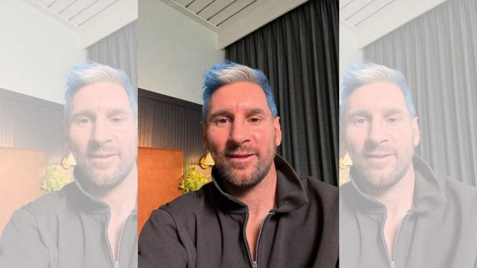 Messi in the ChatGPT ad. | Instagram