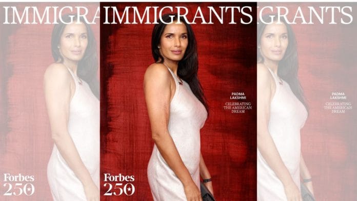 Padma Lakshmi came to the US in 1974. | Instagram