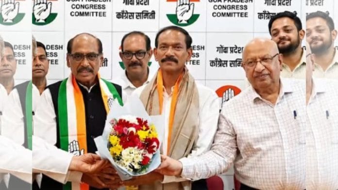 New Goa Congress president Girish Chodankar | Credit: X/@girishgoaINC