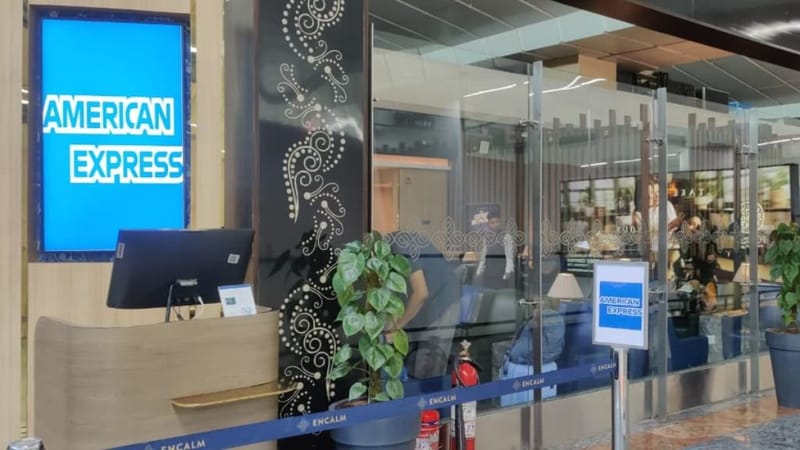 The entry for Amex customers at Encalm lounge | Stela Dey, ThePrint