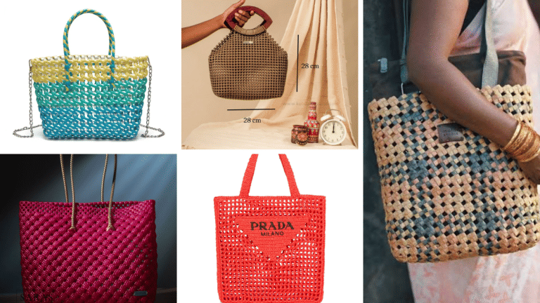 Koodai bags are the latest hot trend. Even Prada knows it